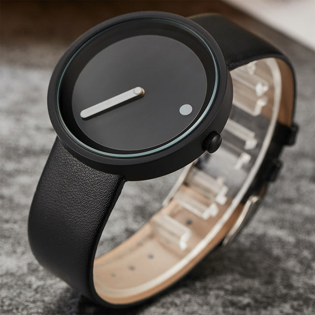 Unisex Minimalist Creative Watches For Men Women Fashion Simple Watches Sports Outdoor Quartz Wristwatches Couple Watches
